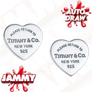 TIFFANY & CO SILVER EARRINGS or £275 CASH!