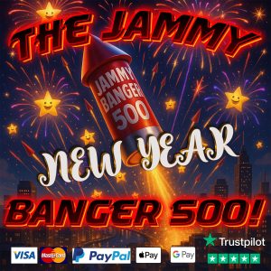 THE JAMMY NEW YEAR BANGER 500!