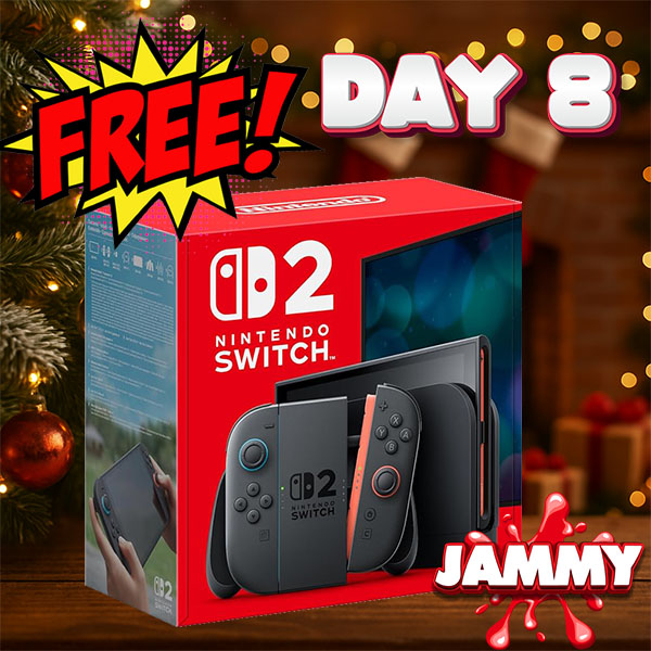JAMMY DAYS OF CHRISTMAS DAY 8 - THE NINTENDO SWITCH 2!