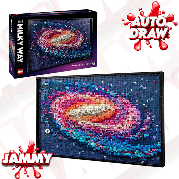 LEGO ART! - THE MILKY WAY GALAXY SET!