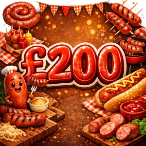 £200 Cash - Medium Sausage!