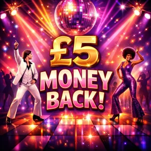 £5 Cash Money Back!