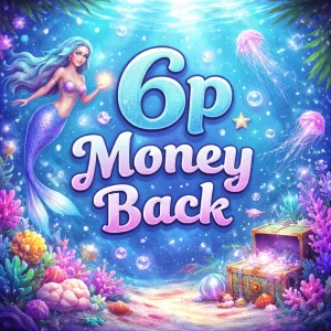 6p Cash - Money Back!