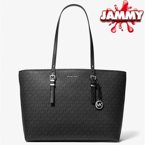 MICHAEL KORS SIGNATURE LEATHER & CANVAS TOTE BAG or £230 CASH!