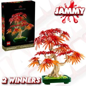 LEGO JAPANESE RED MAPLE BONSAI TREE + NEIGHBOURS