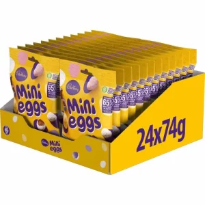 Cadbury Mini Eggs Chocolate Bags (Box of 24) OR £48 CASH