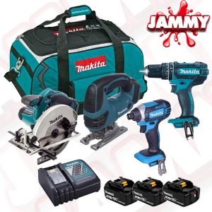 MAKITA 18v 4-PIECE TOOL BUNDLE or £625 CASH!