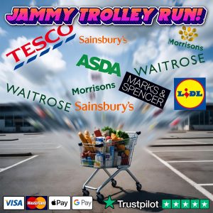 🛒 JAMMY TROLLEY RUN!🛒