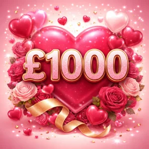 £1000 Cash - Love Is In The Air!