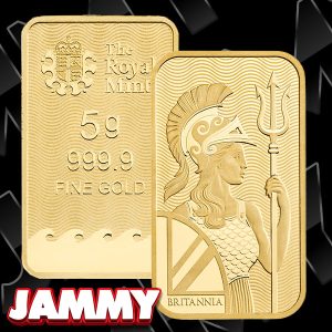 ROYAL MINT GOLD 5g BAR or £725 CASH!