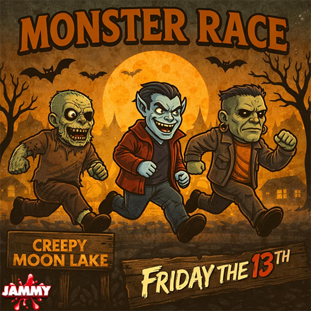 FREE MONSTER RACE ENTRIES! 👹