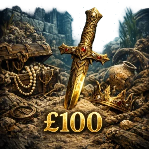 £100 Cash - The Golden Dagger!