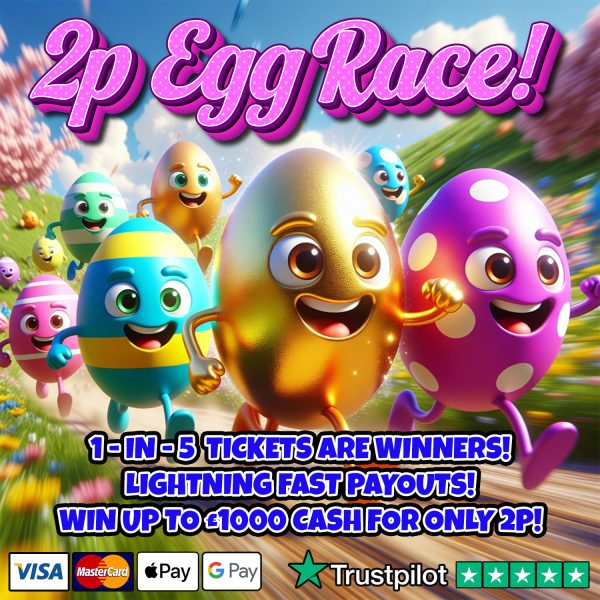 2p Egg Race!