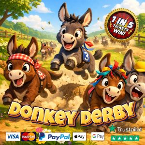 🐎 THE LITTLE DONKEY DERBY! 🐎