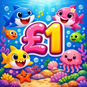 £1 Cash - BABY SHARK!