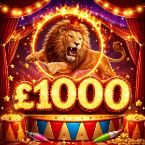 £1000 Cash - Circus Lion!