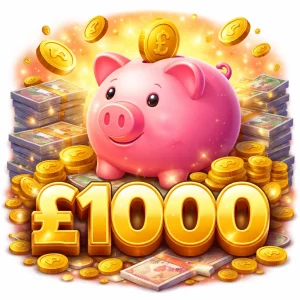 £1000 Cash - Perfect Piggy!