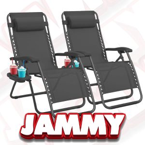 ZERO GRAVITY PATIO GARDEN CHAIRS + NEIGHBOURS!