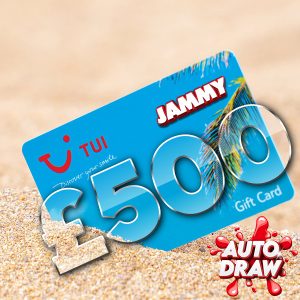 £500 TUI HOLIDAY GIFT CARD or £500 CASH!