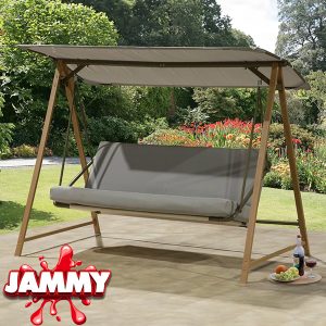 BORDEAUX 3 SEATER MODERN SWING SET or £400 CASH!