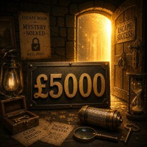 £5000 Cash - You Escaped!