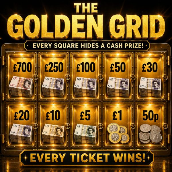 💛THE GOLDEN GRID – PRIZE EVERY TIME!💛