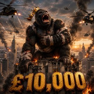 £10,000 Cash - Kong Is Damaged!