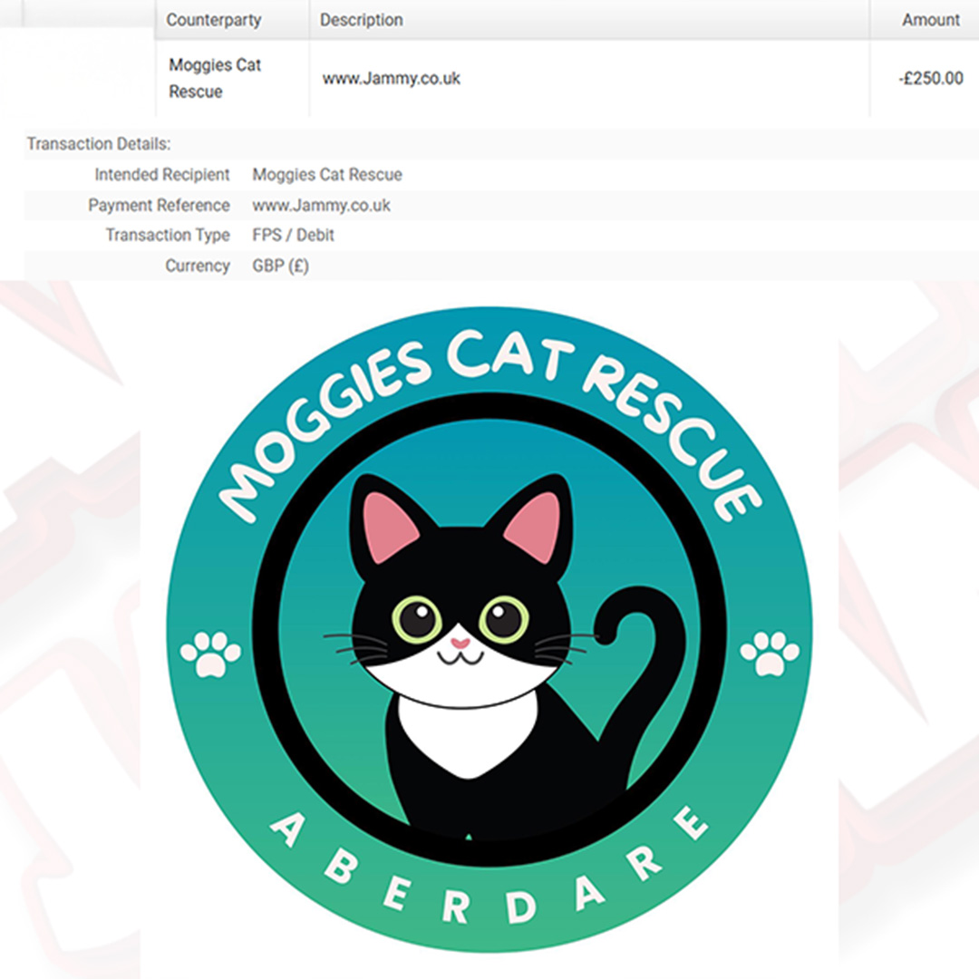 Donation to Moggies Cat Rescue