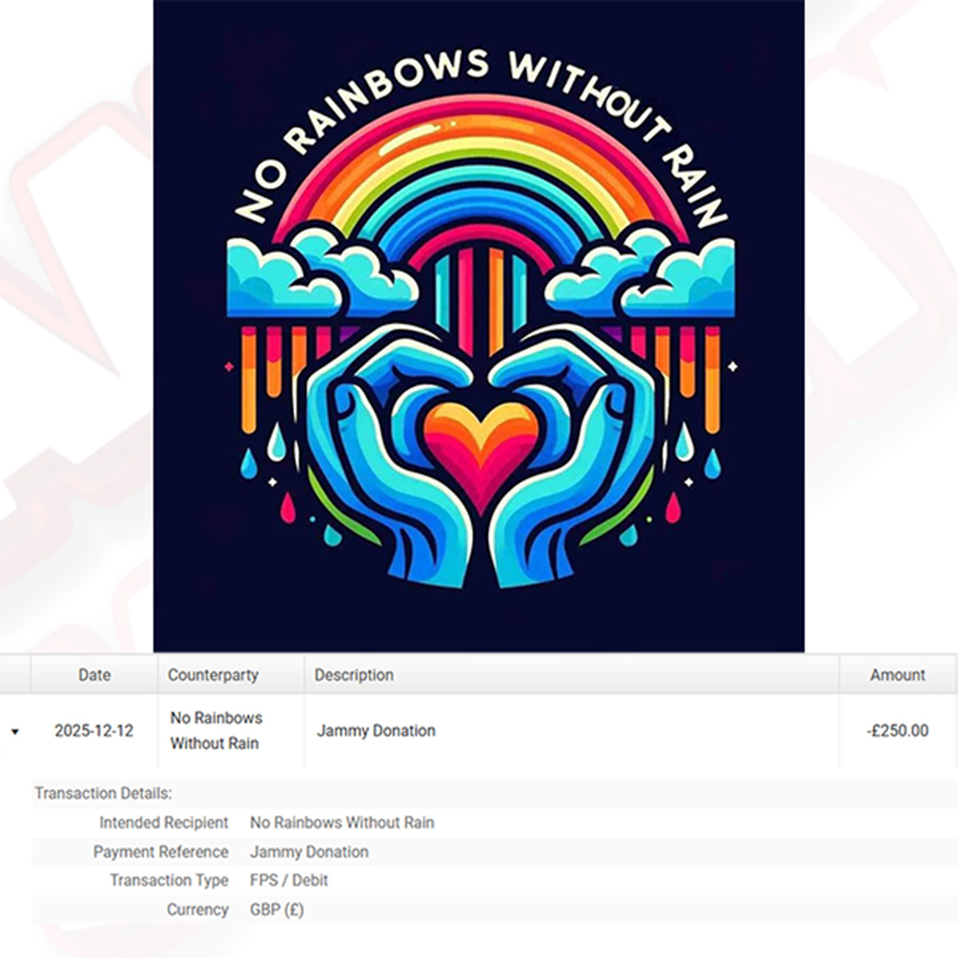 Donation to No Windows Without Rain