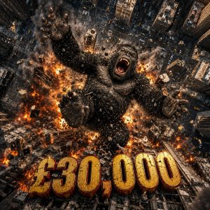 £30,000 Cash - You Defeated KONG!