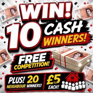 🎁FREE FLASH COMP - 30 CASH WINNERS!🎂
