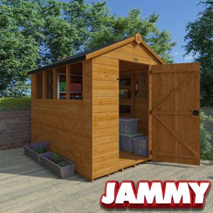 10x6 APEX GARDEN SHED OR £750 CASH!