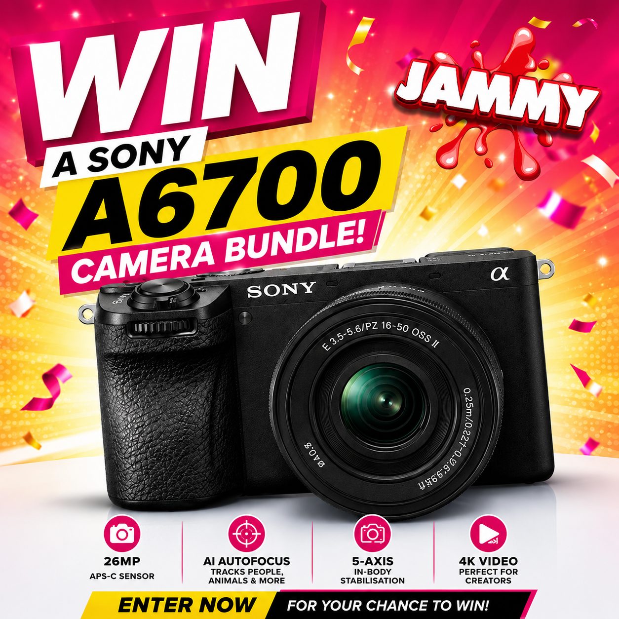 SONY A6700 MIRRORLESS CAMERA BUNDLE or £1450 CASH!