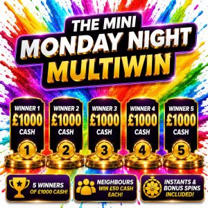 THE MINI MONDAY NIGHT MULTIWIN + BIG INSTANTS!