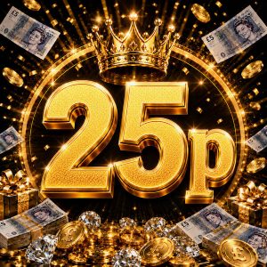 25p Cash