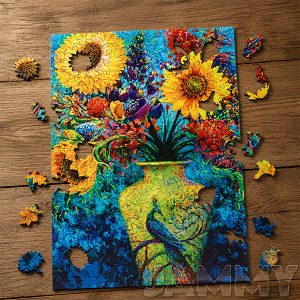 LUXURY 1000 PIECE WOODEN PUZZLE or £130 CASH!