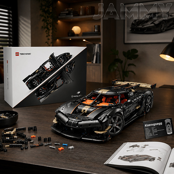 LEGO KOENIGSEGG SADAIRS SPEAR MEGACAR or £400 CASH!