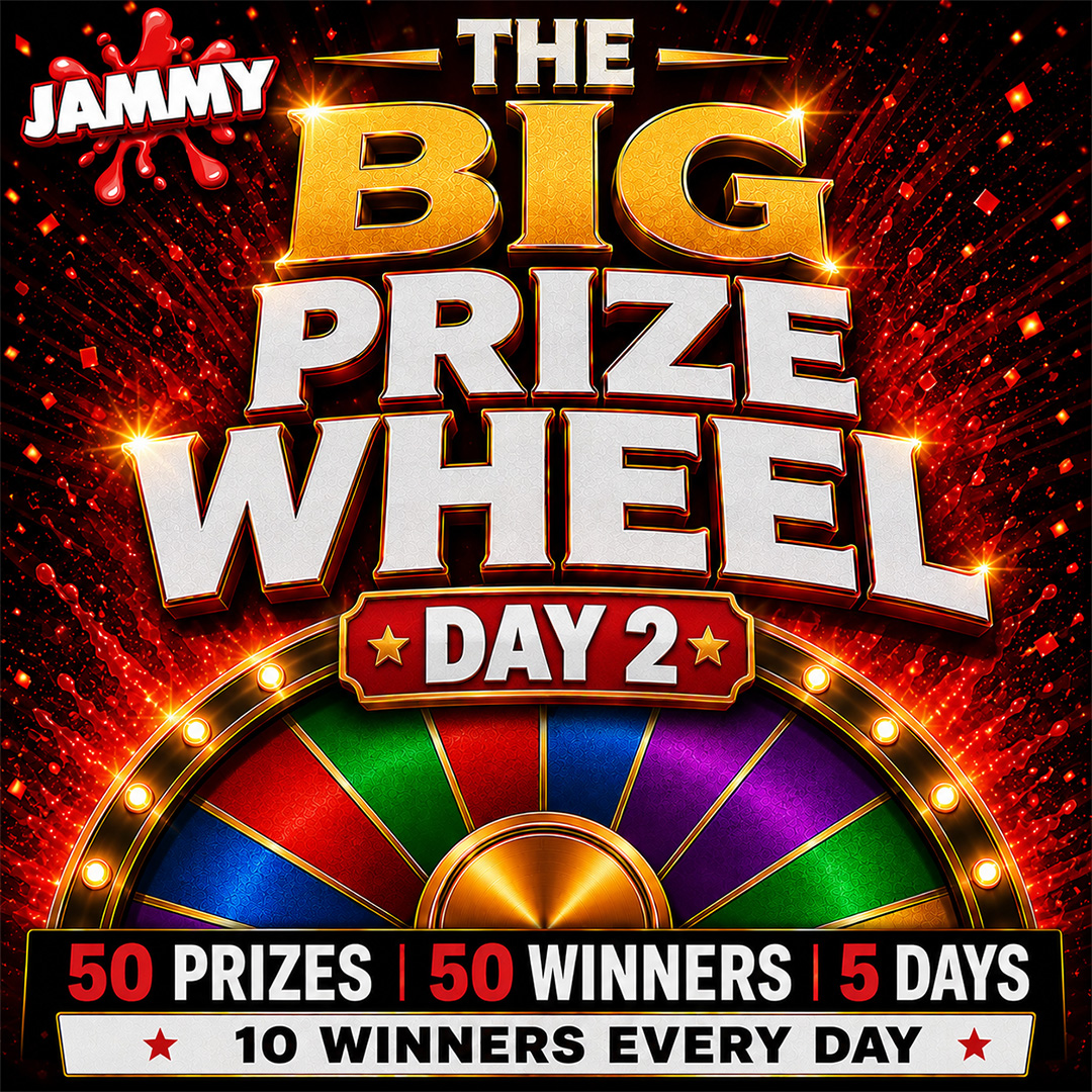 THE BIG PRIZE WHEEL FREE COMPETITION - DAY 2!