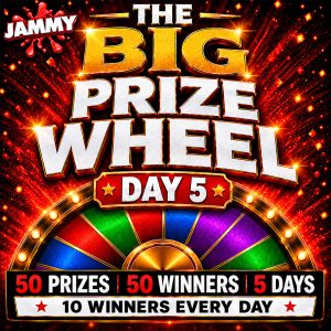 THE BIG PRIZE WHEEL FREE COMPETITION - DAY 5!