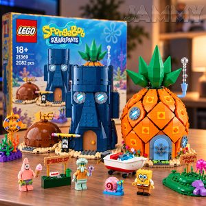 LEGO SPONGEBOB SQUAREPANTS BIKINI BOTTOM or £190 CASH!