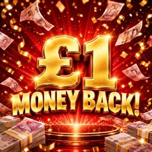 £1 Cash - Money Back!
