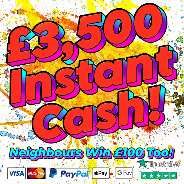 😍 £3500 INSTANT CASH FOR 1p 😍