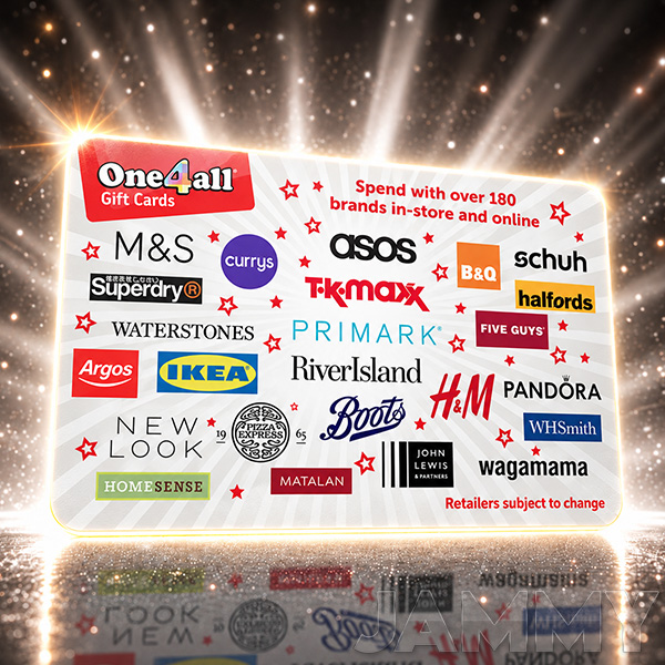£250 ONE4ALL GIFT CARD or £250 CASH!
