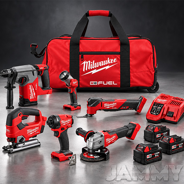 MILWAUKEE M18 FUEL 18v 6-PIECE TOOL BUNDLE or £800 CASH!
