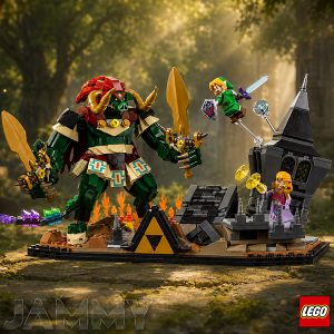 LEGO ZELDA - OCARINA OF TIME FINAL BATTLE or £100 CASH!