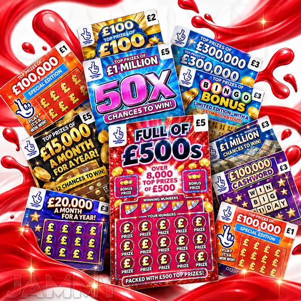 £100 SCRATCH CARD BUNDLE!