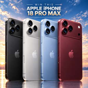 THE BRAND NEW APPLE IPHONE 18 PRO MAX or £1300 CASH!