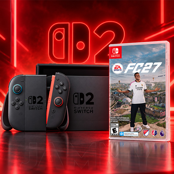 THE NINTENDO SWITCH 2 FIFA 27 BUNDLE or £480 CASH!