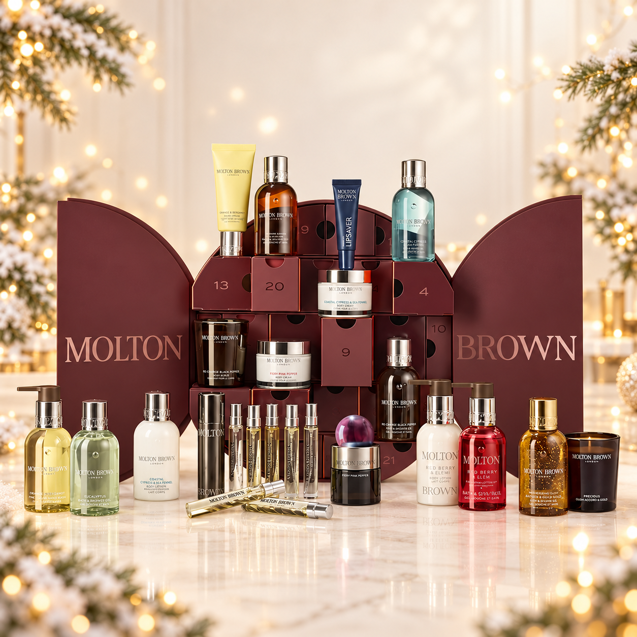MOLTON BROWN ADVENT CALENDAR or £225 CASH!