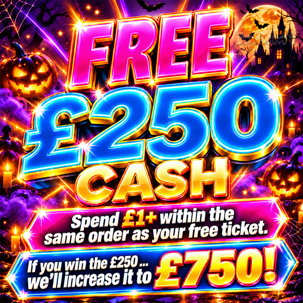 JAMMY HALLOWEEN £250 FREE CASH COMPETITION